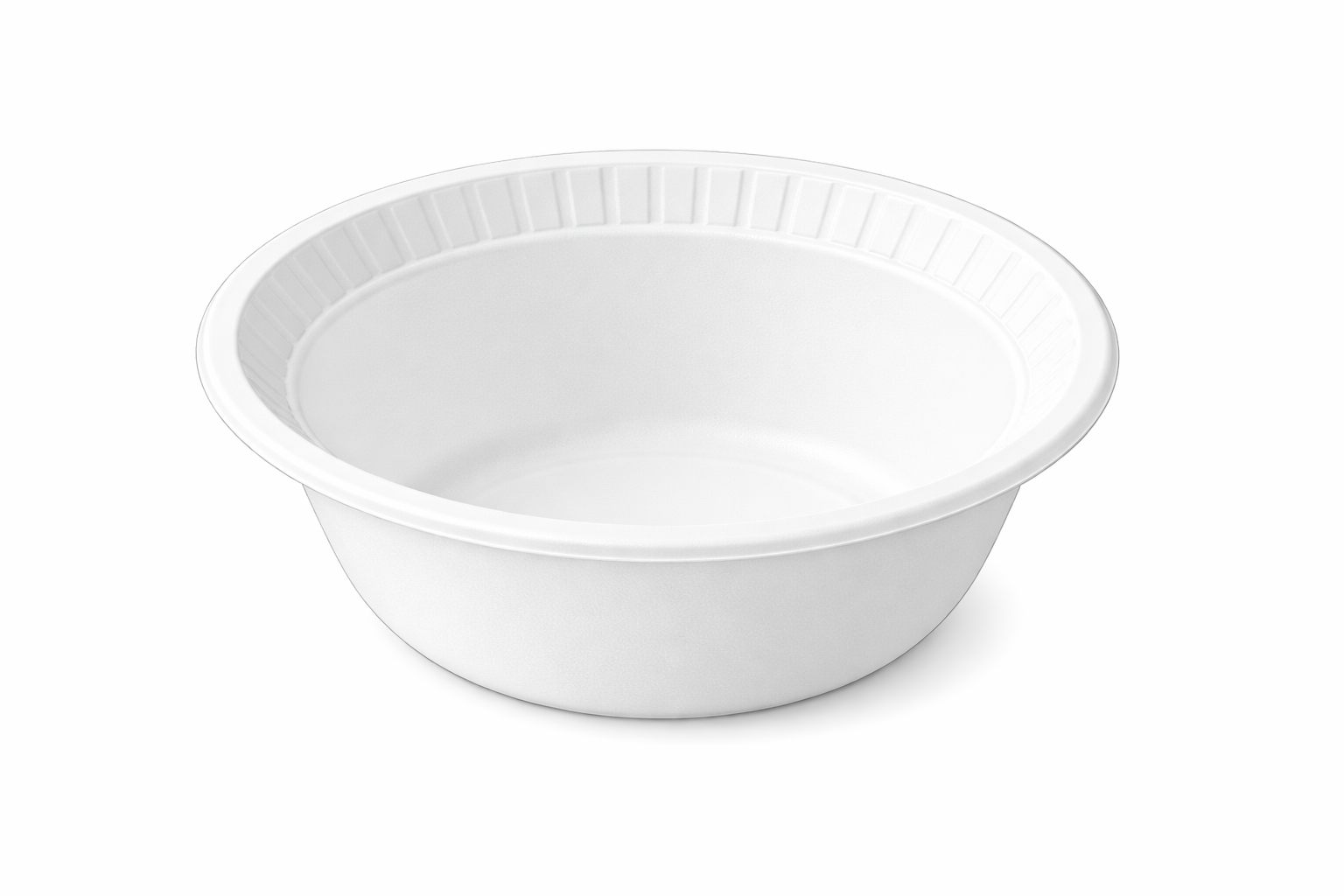 White Soup Bowl